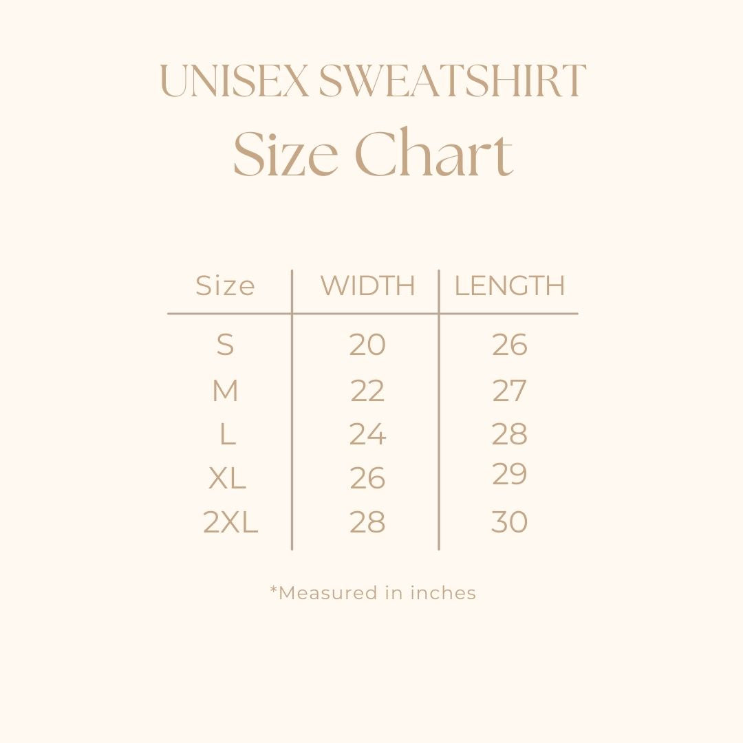 Coquette Bow Chart | Sweatshirt