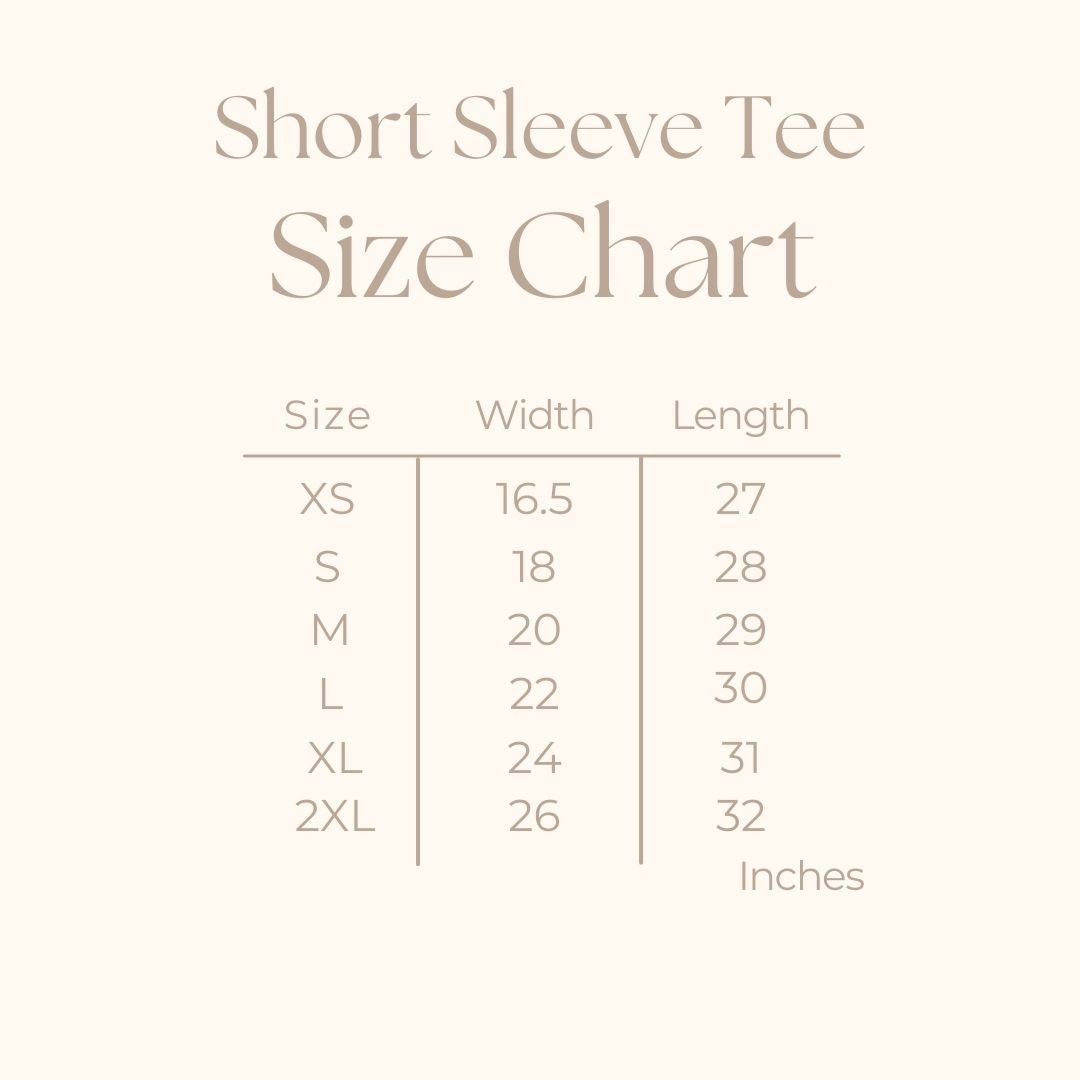 Coquette Lemon Bow Chart | Short Sleeve Graphic Tee