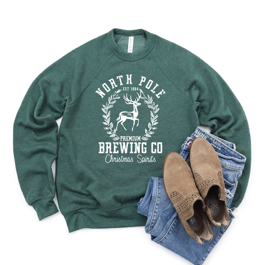 North Pole Brewing Co | Bella Canvas Sweatshirt