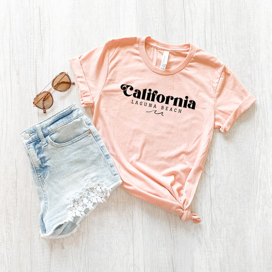 California Laguna Beach | Short Sleeve Graphic Tee