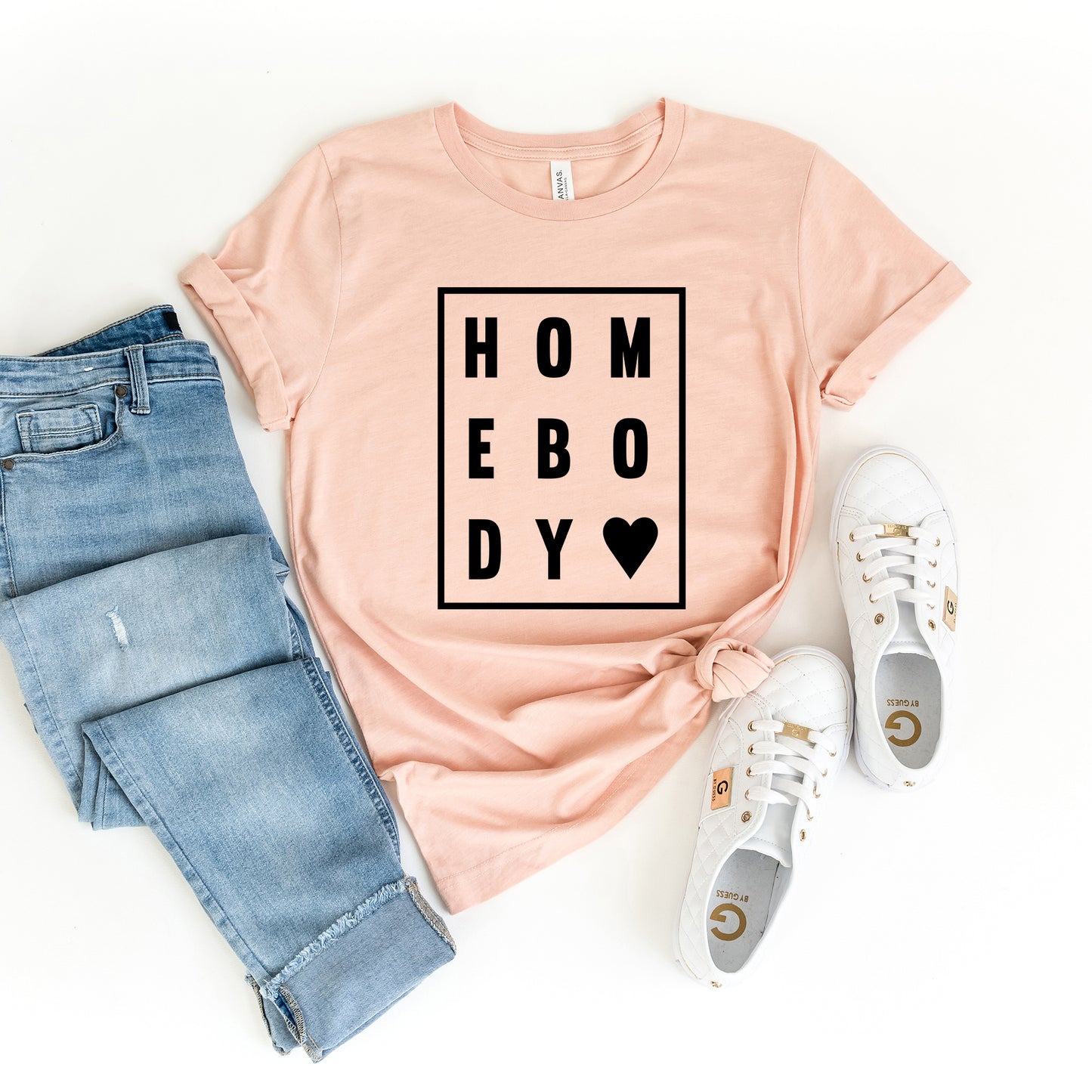 Homebody Heart | Short Sleeve Graphic Tee