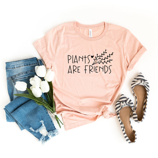 Plants Are Friends | Short Sleeve Graphic Tee