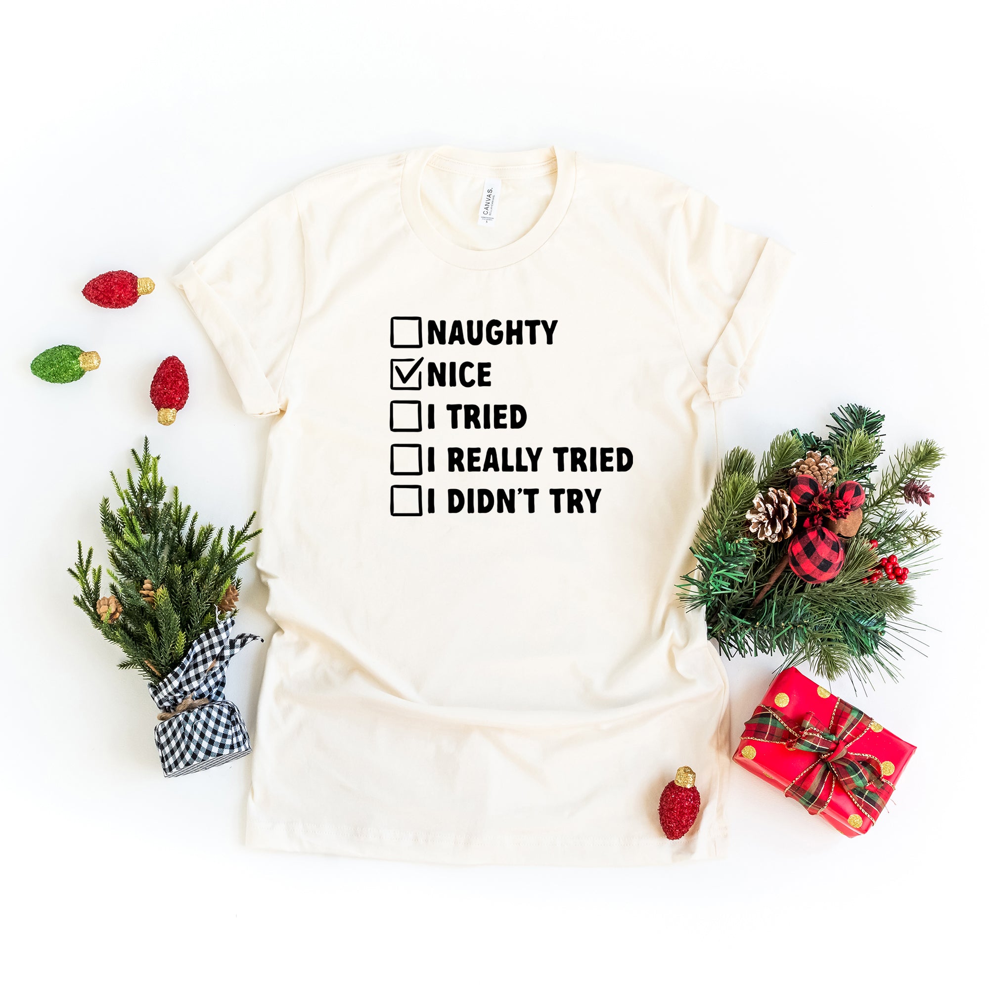 Nice-Nice List | Short Sleeve Graphic Tee