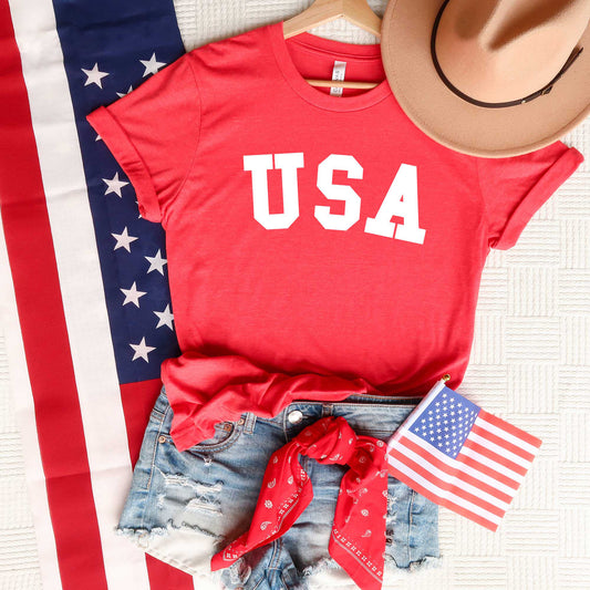 USA Bold | Short Sleeve Graphic Tee