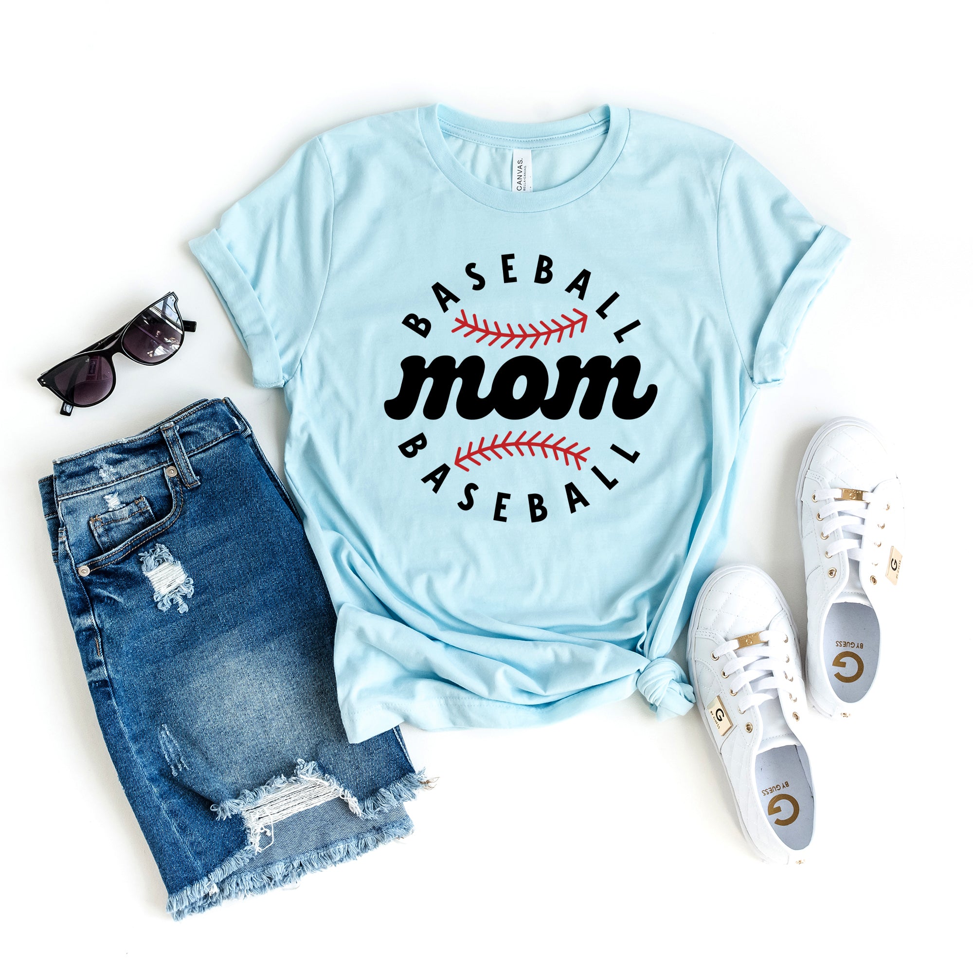 Baseball Mom Baseball | Short Sleeve Graphic Tee