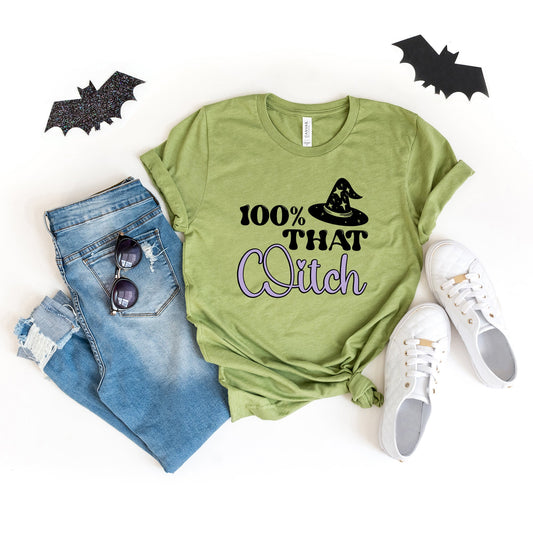 Clearance 100% That Witch Hat | Short Sleeve Crew Neck