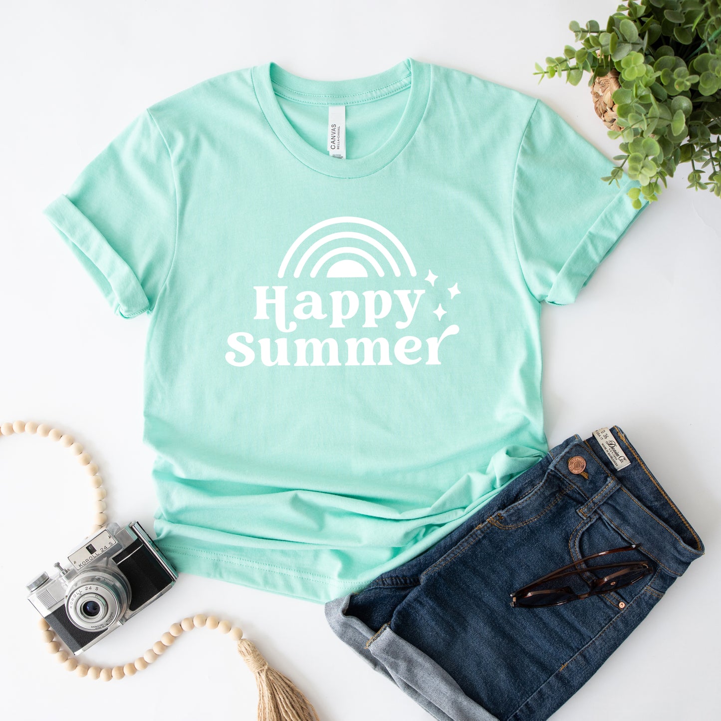 Happy Summer | Short Sleeve Graphic Tee