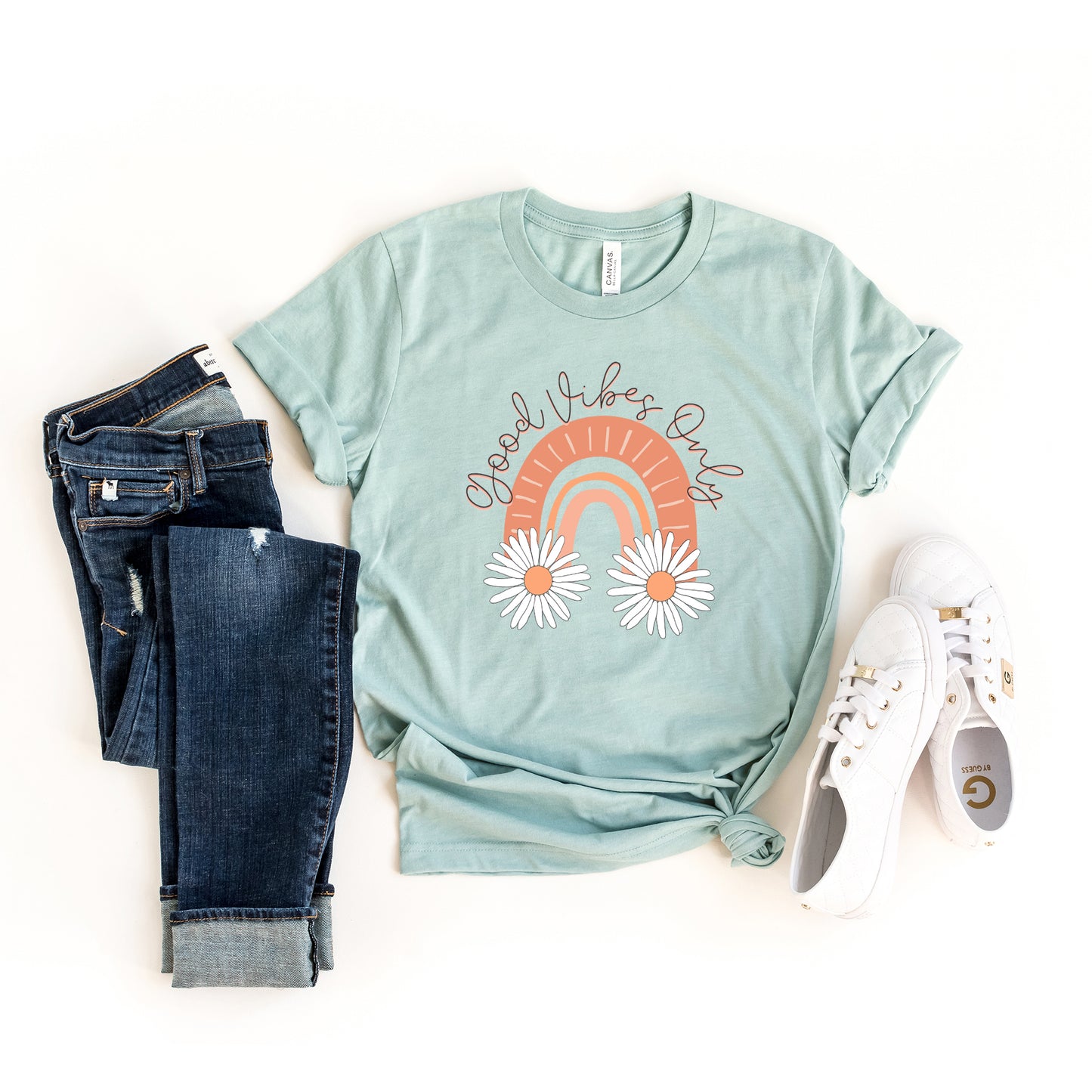 Boho Good Vibes Only | Short Sleeve Graphic Tee