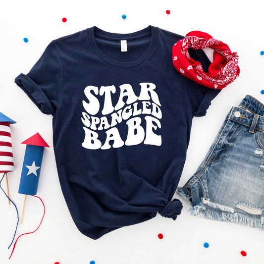 Star Spangled Babe | Short Sleeve Graphic Tee