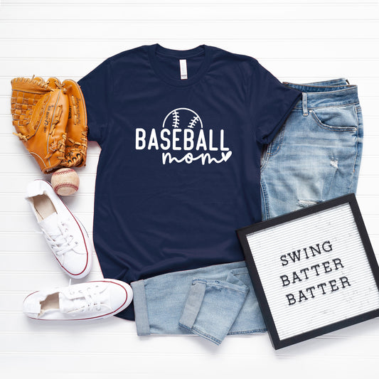Baseball Mom Ball | Short Sleeve Graphic Tee