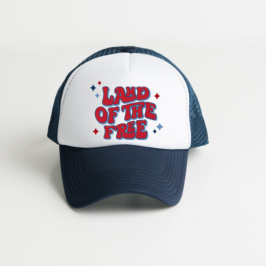 Land Of The Free Retro | Foam Trucker Hat