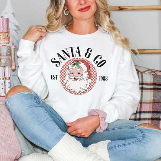 Clearance Santa and Co | Garment Dyed Sweatshirt