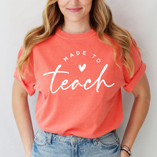 Made To Teach | Garment Dyed Tee