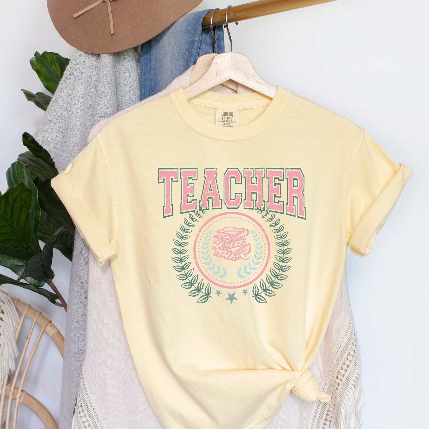 Teacher Grunge | Garment Dyed Short Sleeve Tee