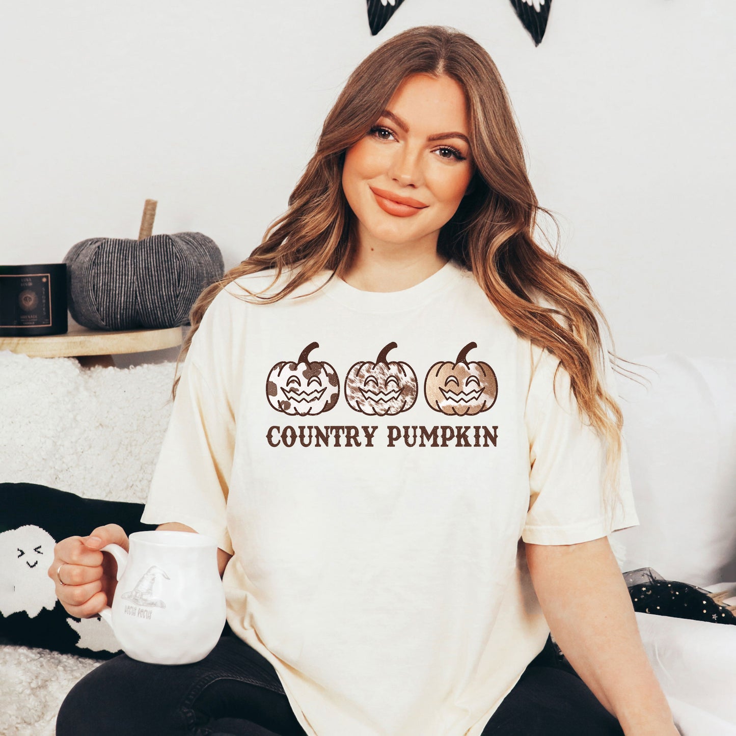Country Pumpkin | Garment Dyed Tee