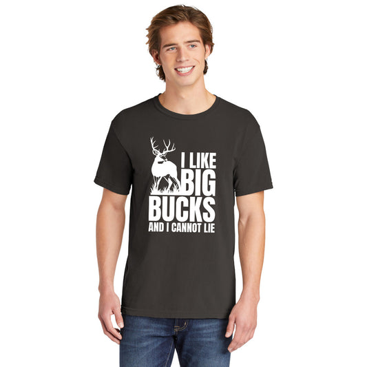 I Like Big Bucks | Men's Garment Dyed Tee