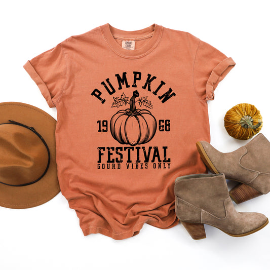 Pumpkin Festival | Garment Dyed Short Sleeve Tee