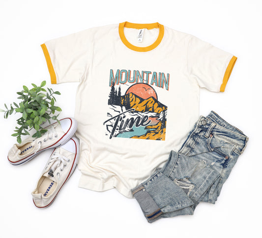 Mountain Time | Ringer Tee