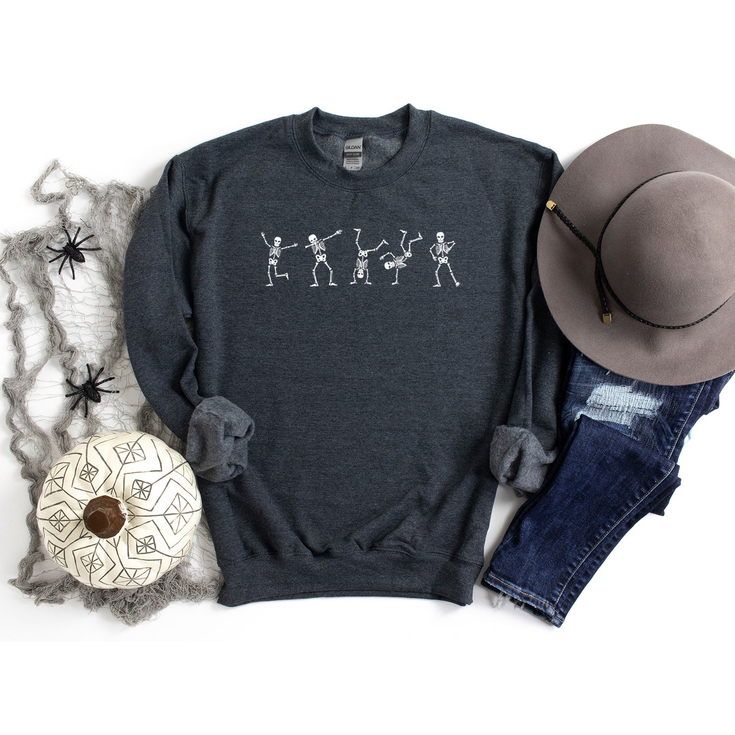 Dancing Skeletons | Graphic Sweatshirt
