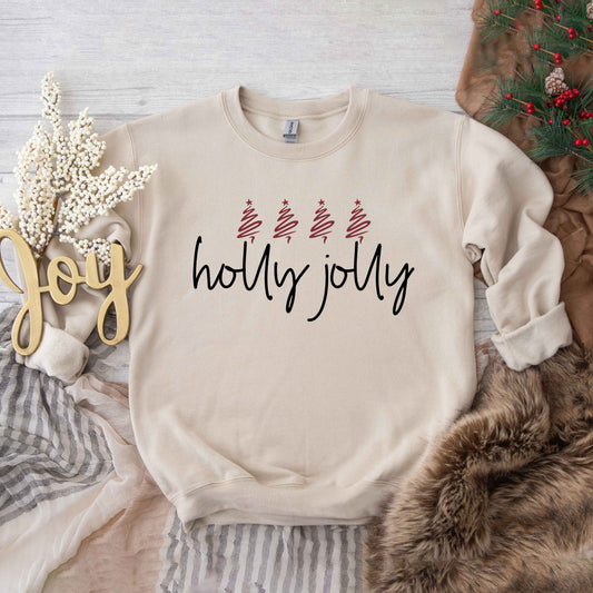 Holly Jolly Trees | Sweatshirt