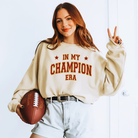 Maroon In My Champion Era | Sweatshirt