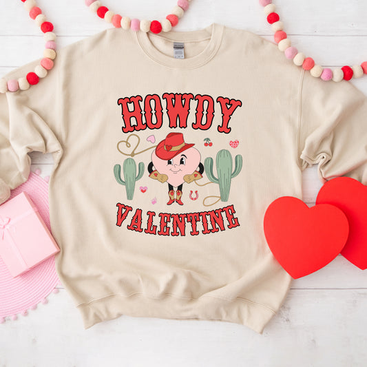 Howdy Valentine Heart | Sweatshirt