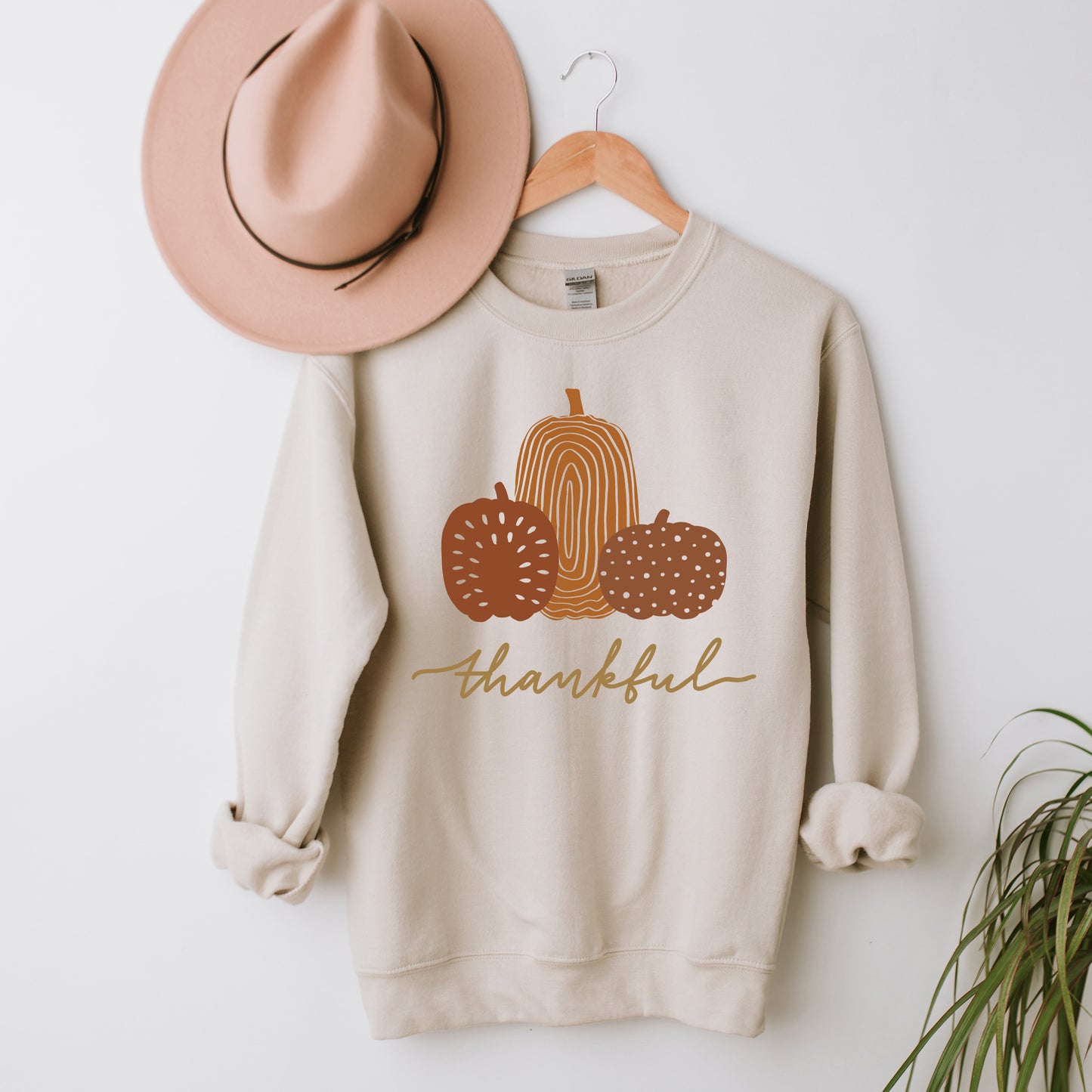 Boho Thankful Pumpkins | Sweatshirt