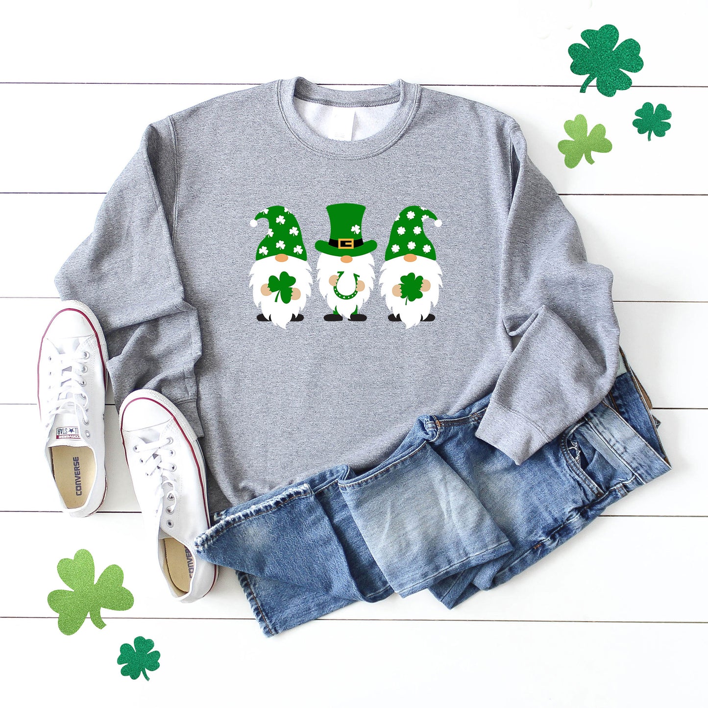 St. Patrick's Gnomes | Sweatshirt