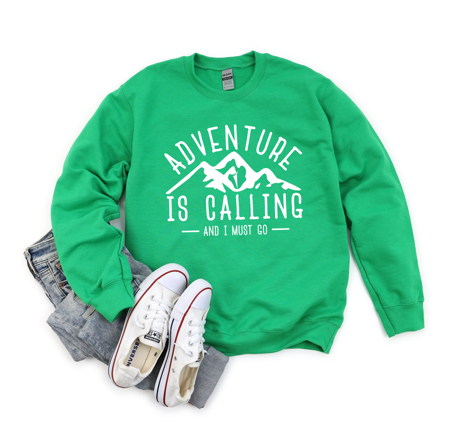 Adventure is Calling and I Must Go | Sweatshirt