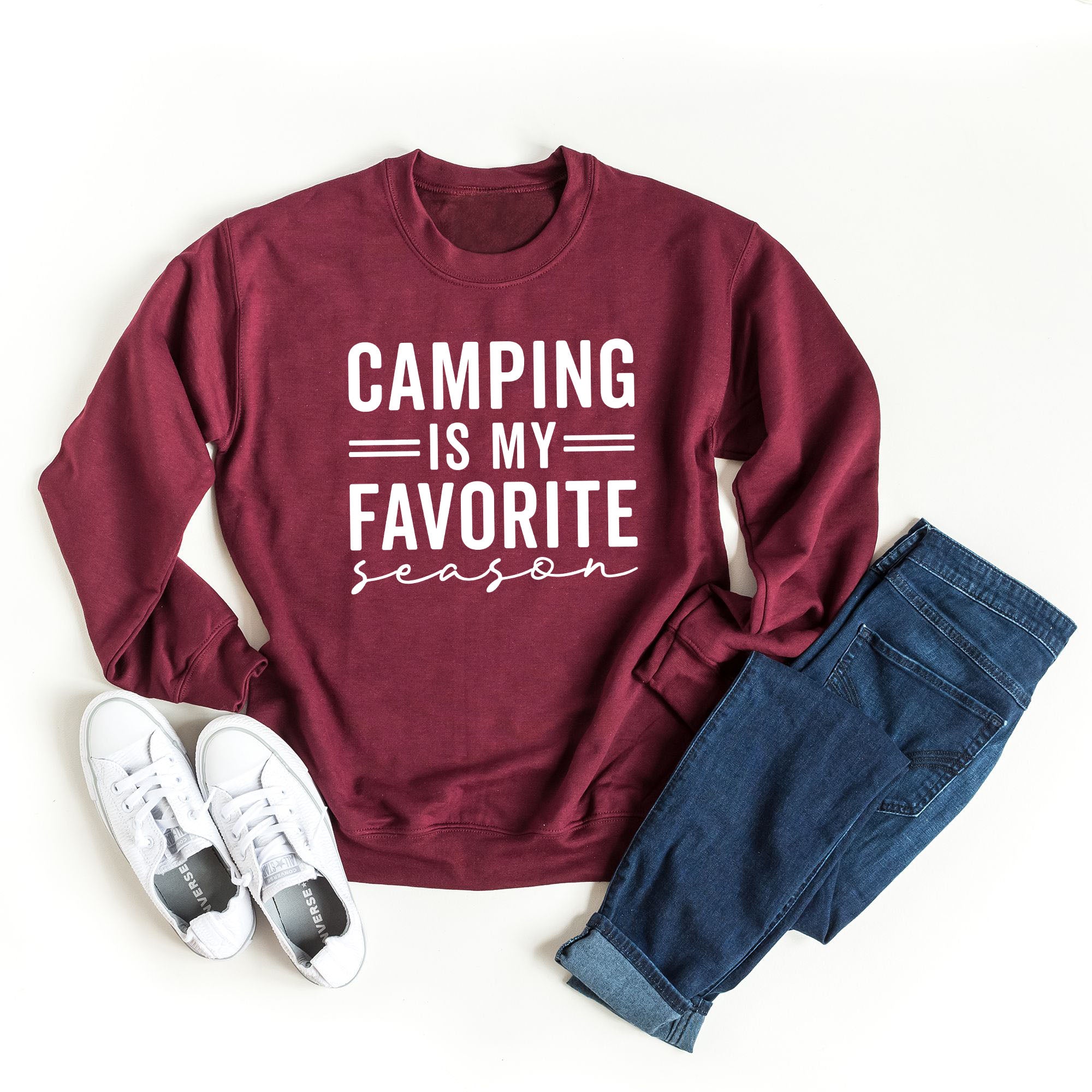 Camping Is My Favorite Season | Sweatshirt