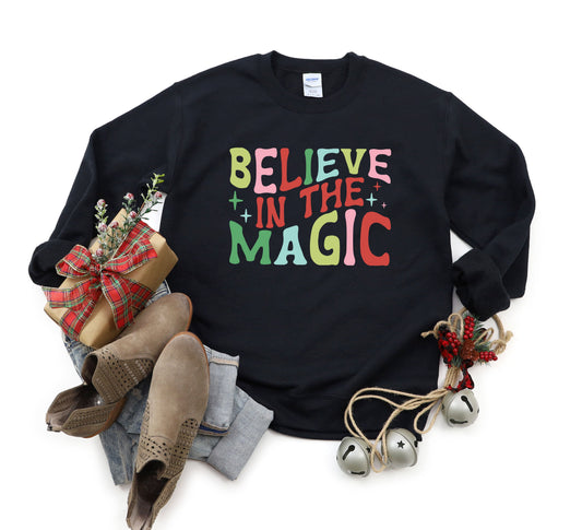 Clearance Believe In The Magic Colorful | Sweatshirt