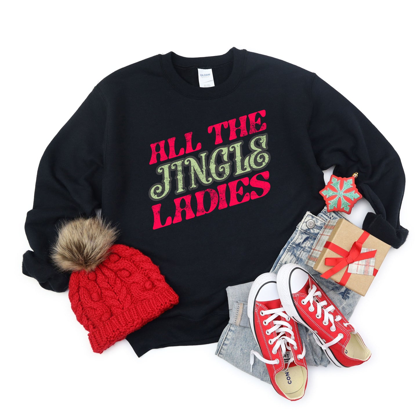 All The Jingle Ladies Bold | Sweatshirt