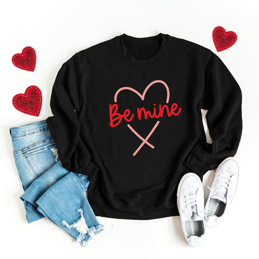 Be Mine Heart Colorful | Sweatshirt