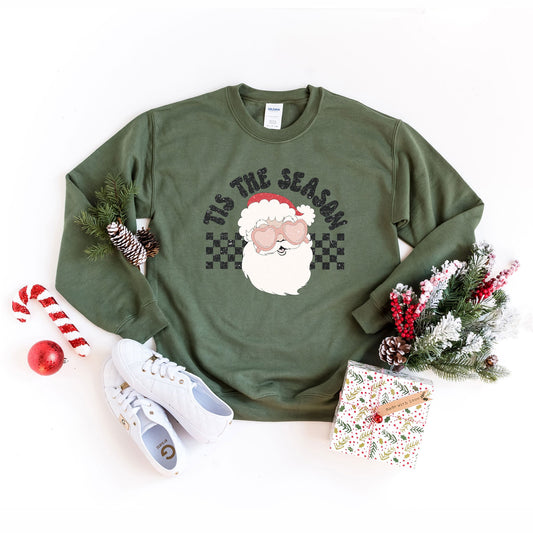 Clearance Tis The Season Santa | Sweatshirt