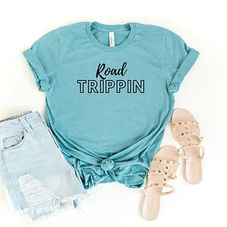 Road Trippin' Script | Short Sleeve Graphic Tee