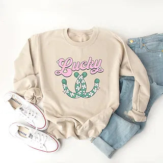 Lucky Horseshoes | Sweatshirt