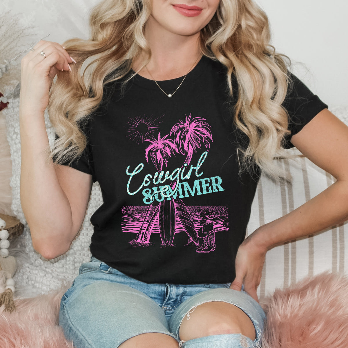 Cowgirl Summer | Short Sleeve Graphic Tee