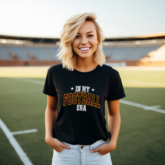 In My Football Era - Maroon | Short Sleeve Graphic Tee