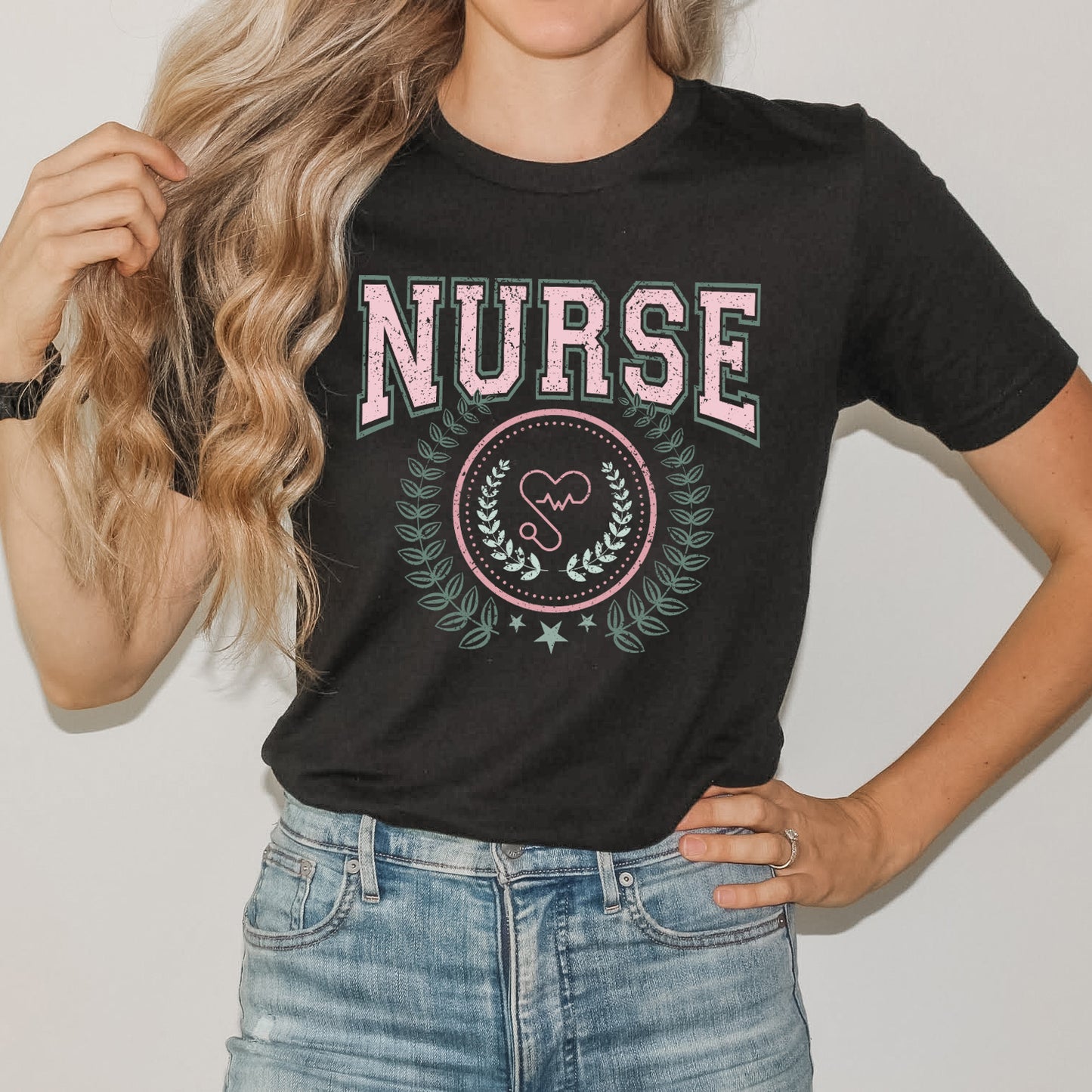 Nurse Grunge | Short Sleeve Graphic Tee