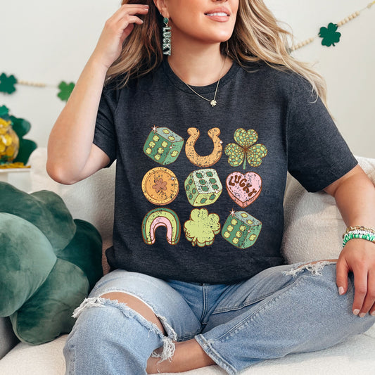 St. Patrick's Charm Chart | Short Sleeve Crewneck
