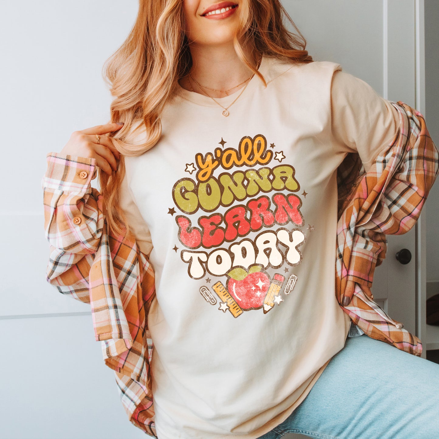 Y'all Gonna Learn Today | Short Sleeve Graphic Tee