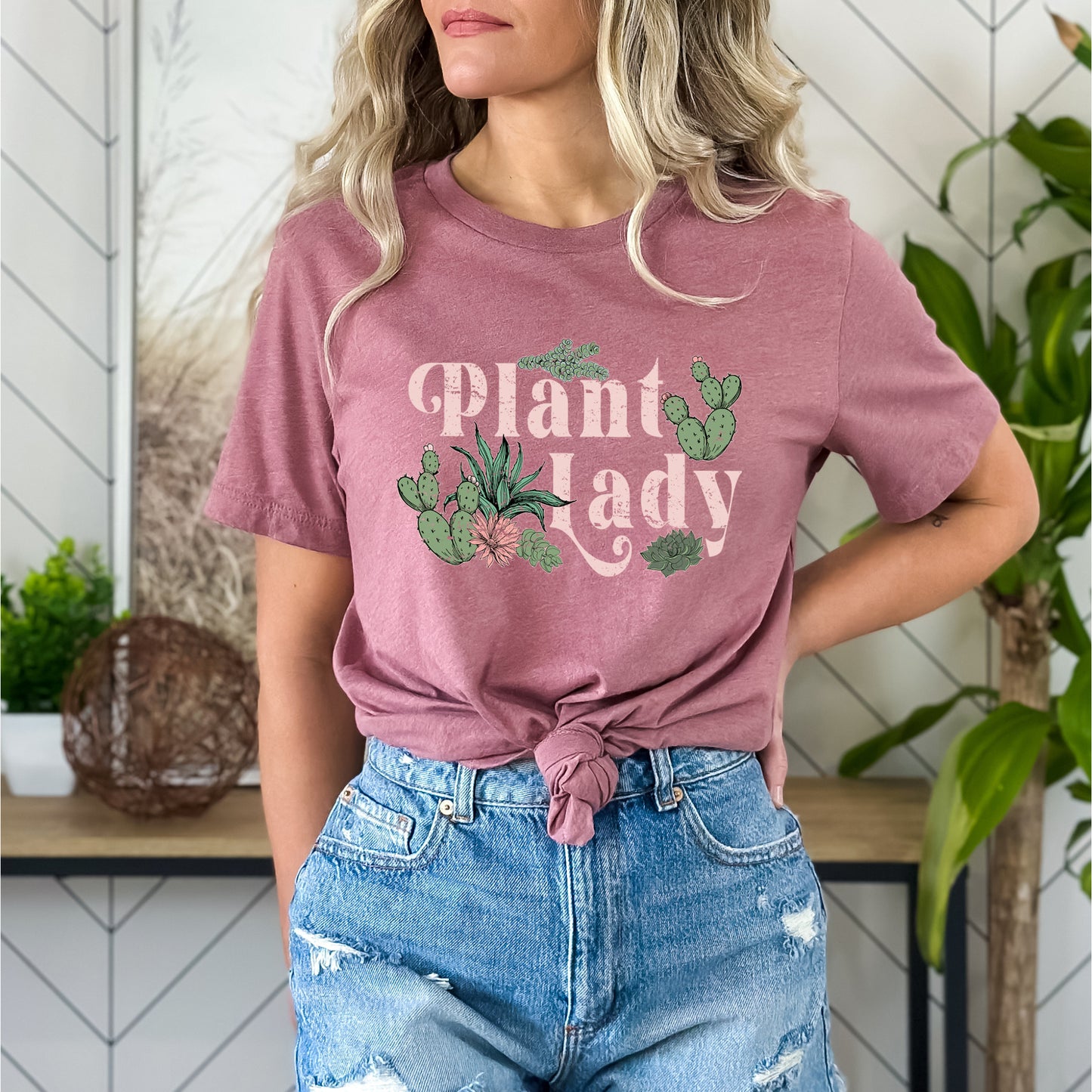 Plant Lady Colorful | Short Sleeve Graphic Tee