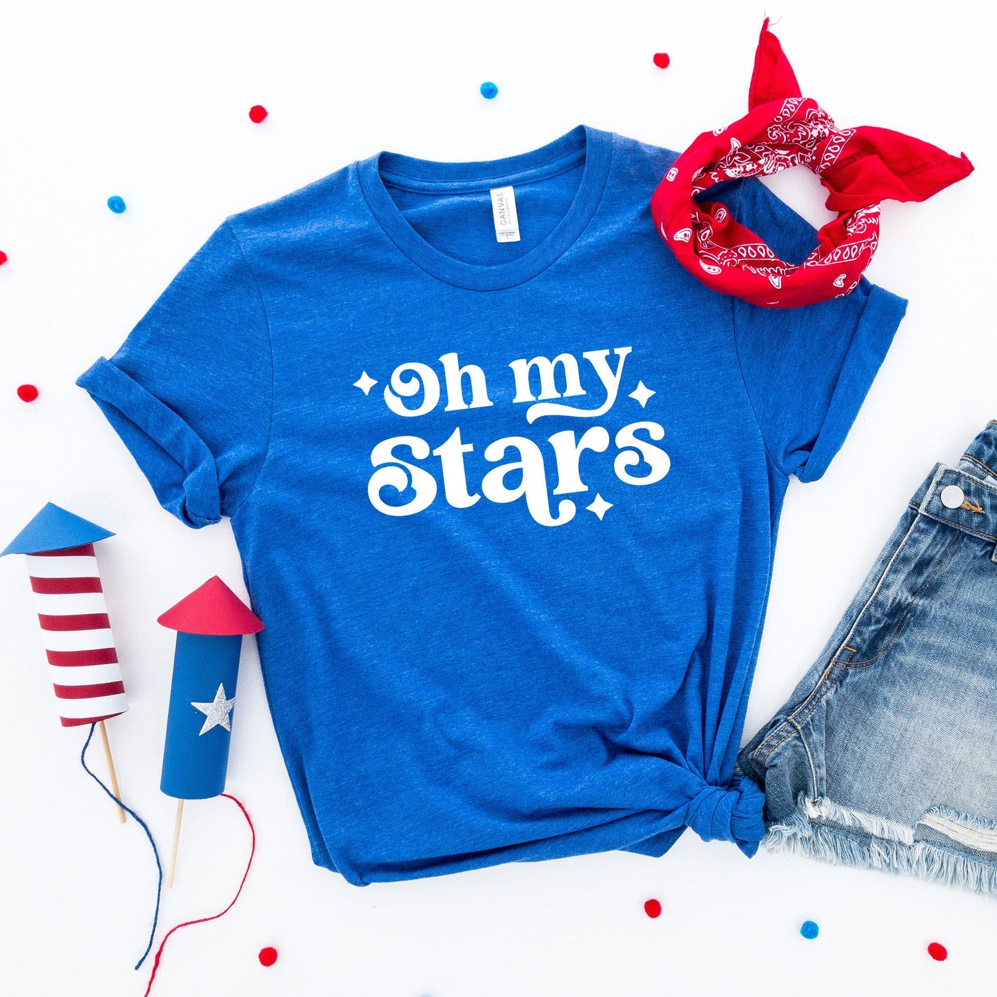 Clearance Oh My Stars Bold | Short Sleeve Graphic Tee