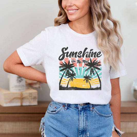Sunshine On My Mind | Short Sleeve Graphic Tee