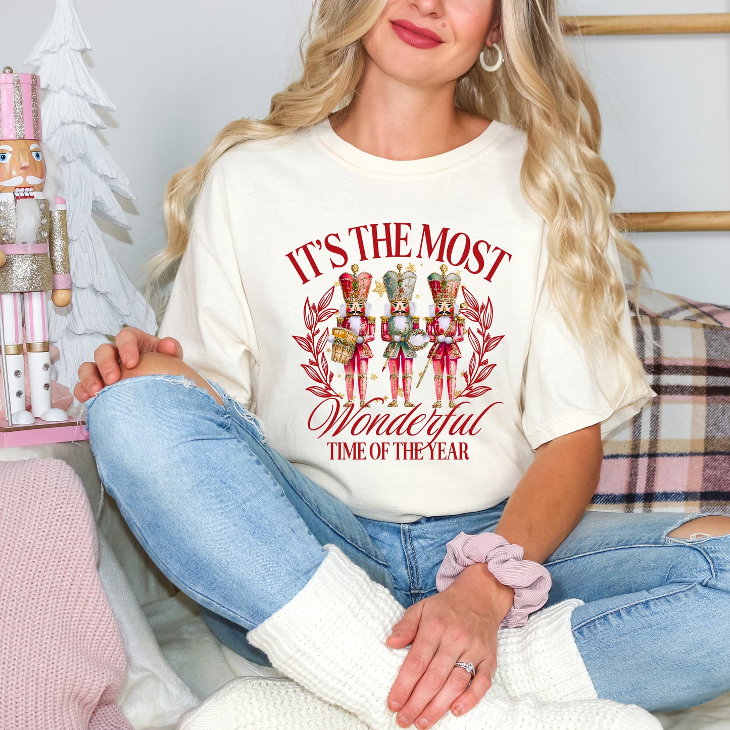 Nutcracker Wonderful Time | Garment Dyed Tee