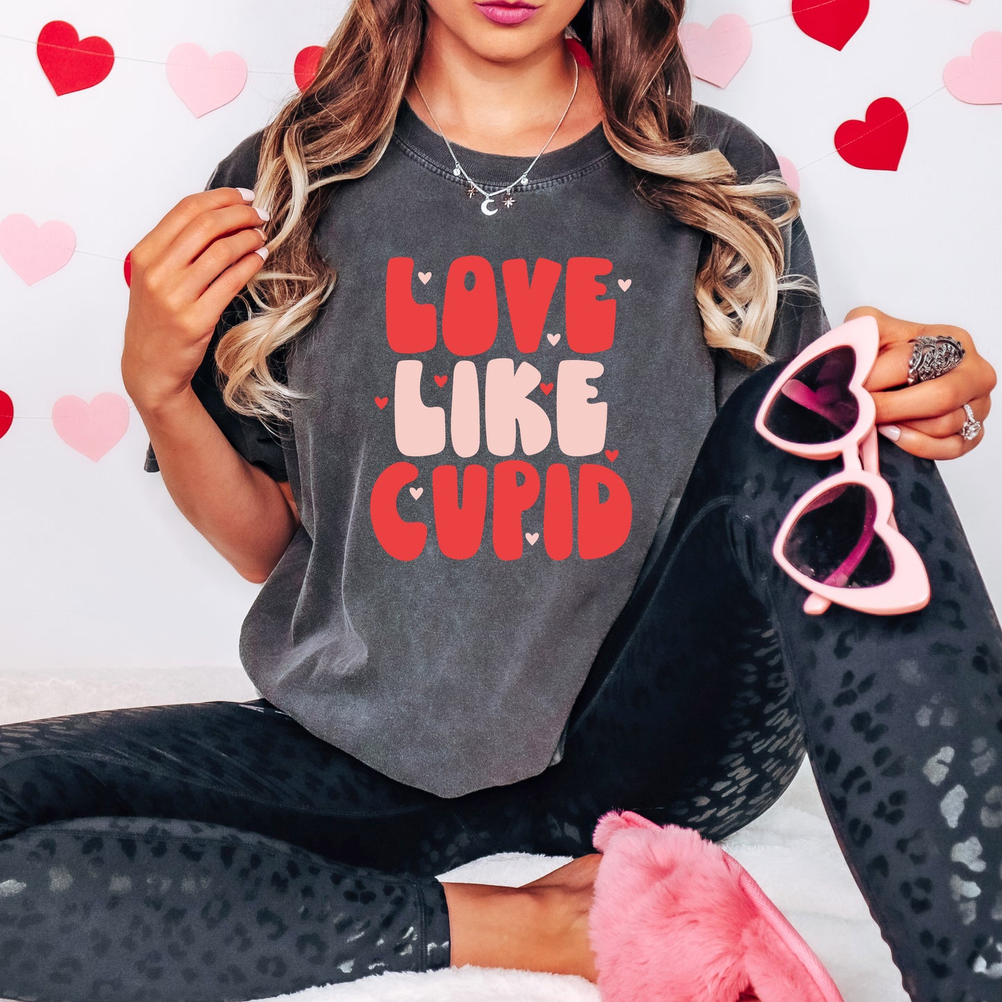 Love Like Cupid Bold | Garment Dyed Tee