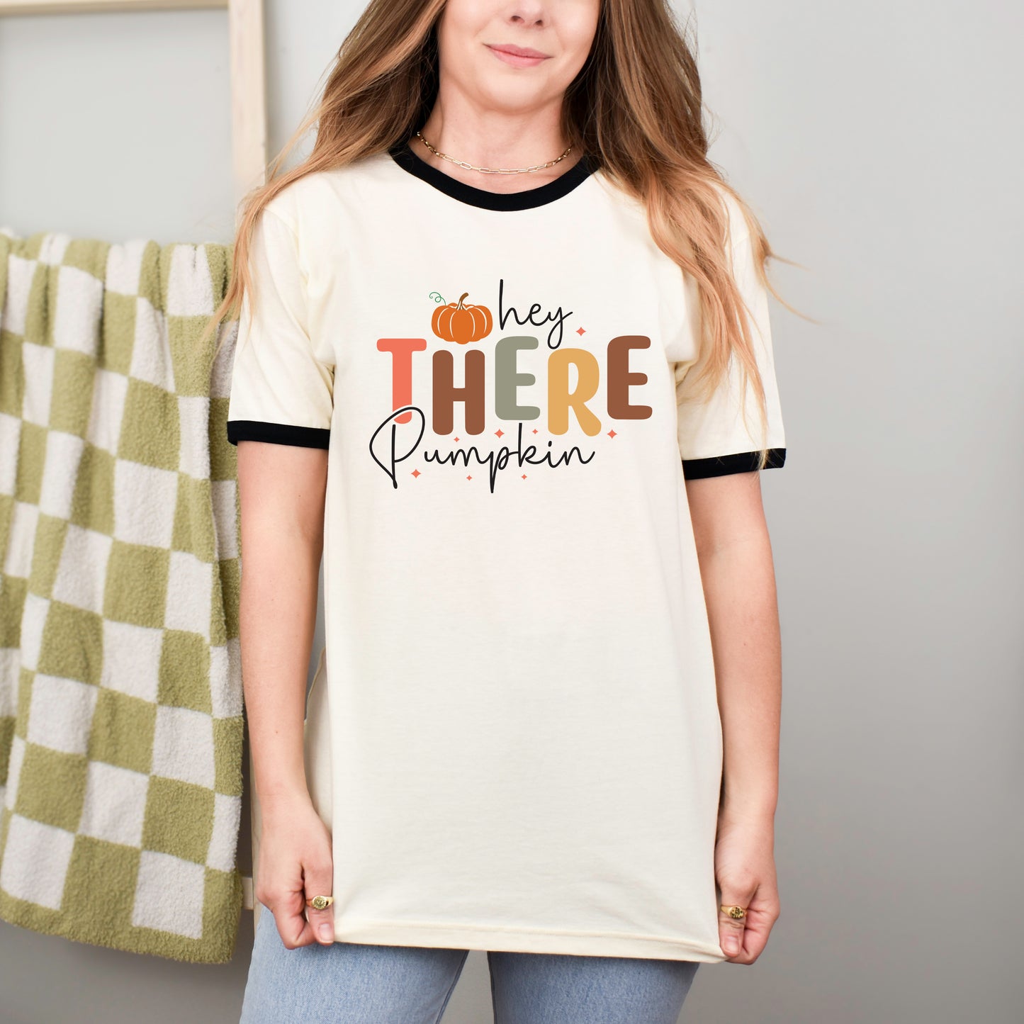 Hey There Pumpkin | Ringer Tee