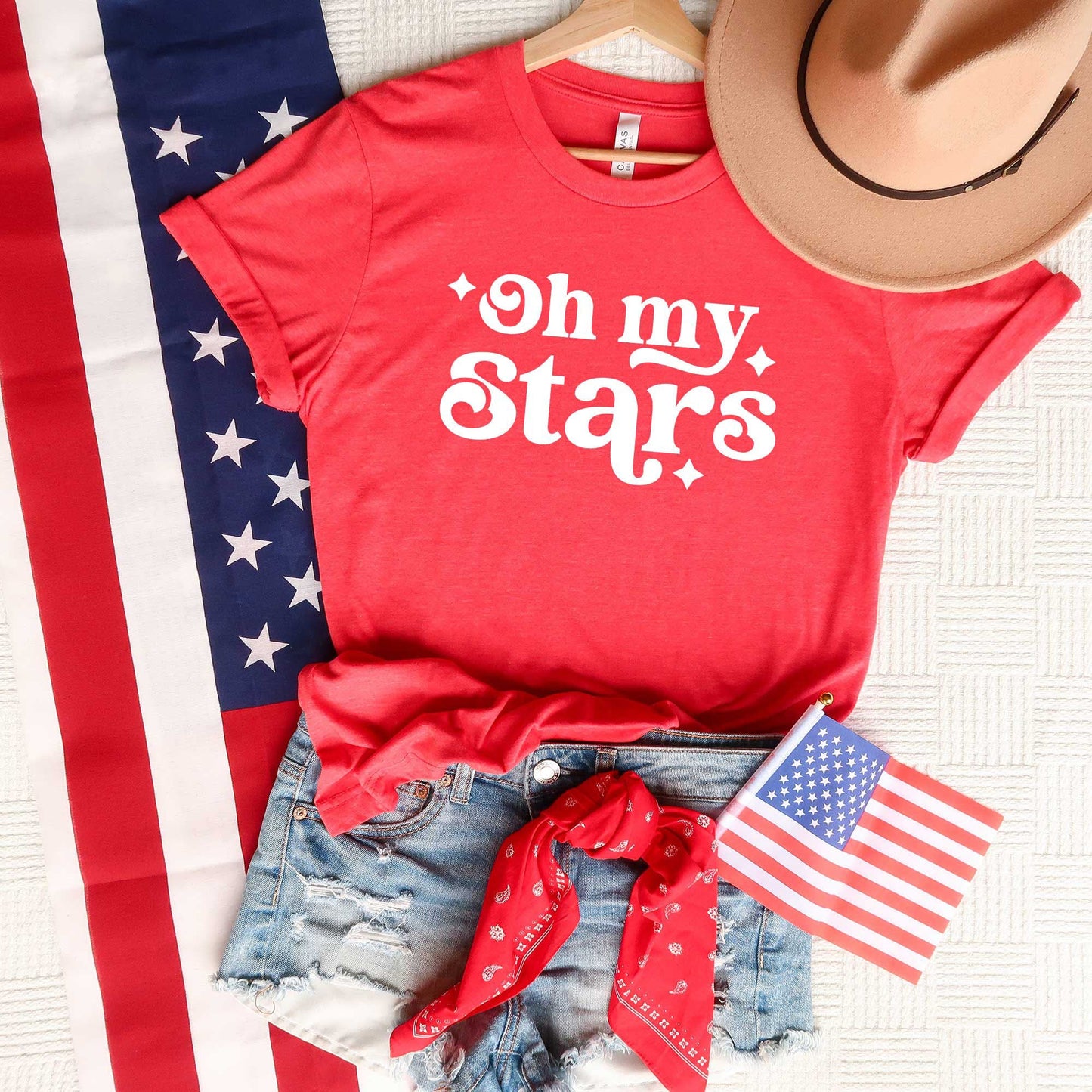Clearance Oh My Stars Bold | Short Sleeve Graphic Tee