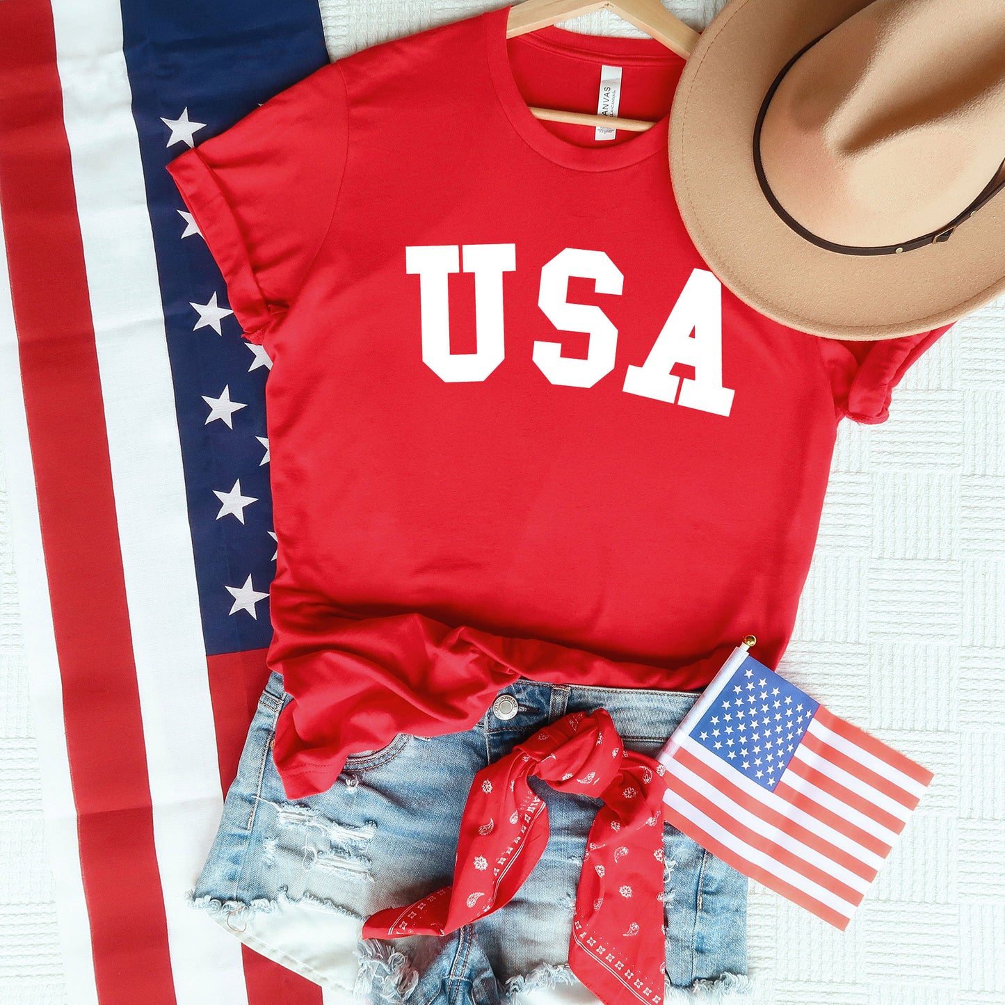 USA Bold | Short Sleeve Graphic Tee