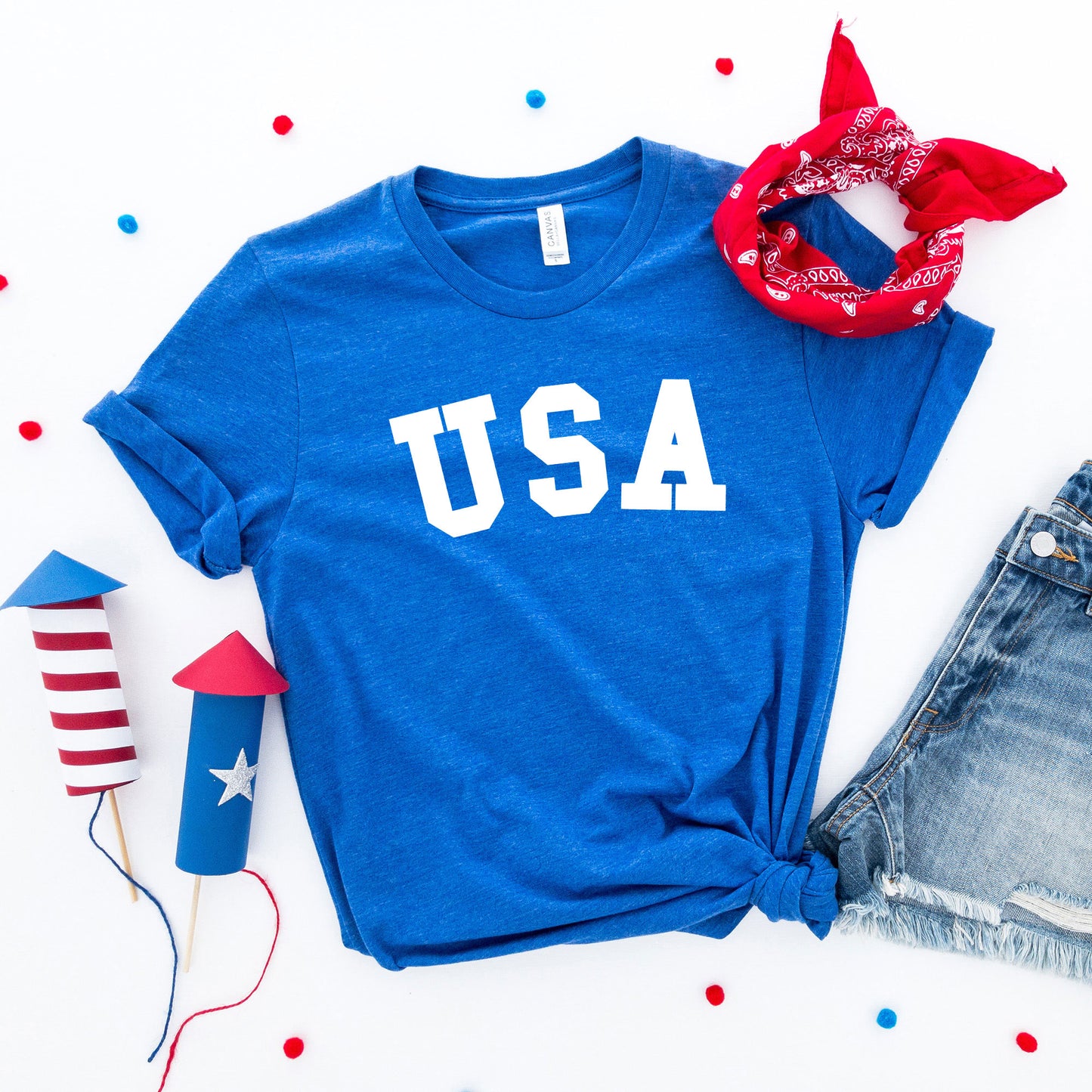 USA Bold | Short Sleeve Graphic Tee